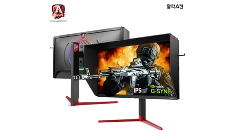 [출시] 알파스캔, 나노 IPS 패널과 지싱크 엔진 탑재된 27인치 QHD 게이밍 모니터 출시