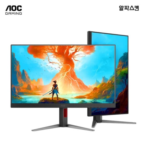 알파스캔, Fast IPS 패널 적용 27인치 QHD 180Hz 게이밍 모니터 출시
