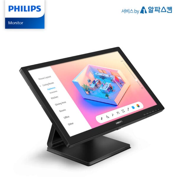 필립스, 컴팩트 & 스마트 22형 멀티 터치 모니터 신제품 출시